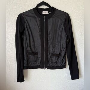 Moncler Magalia Coreana Tricot Full Zip Bomber Jacket Size XS
